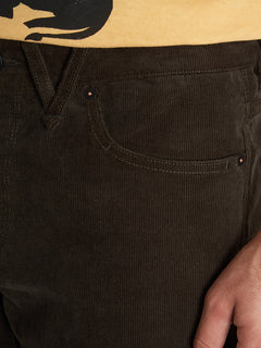 Solver 5 Pocket Corduroy Trousers - RINSED BLACK (A1141801_RIB) [5]