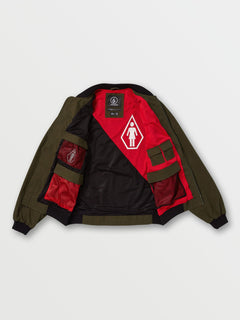 VOLCOM X GIRL SKATEBOARDS JCKT (A1632000_BLV) [10]