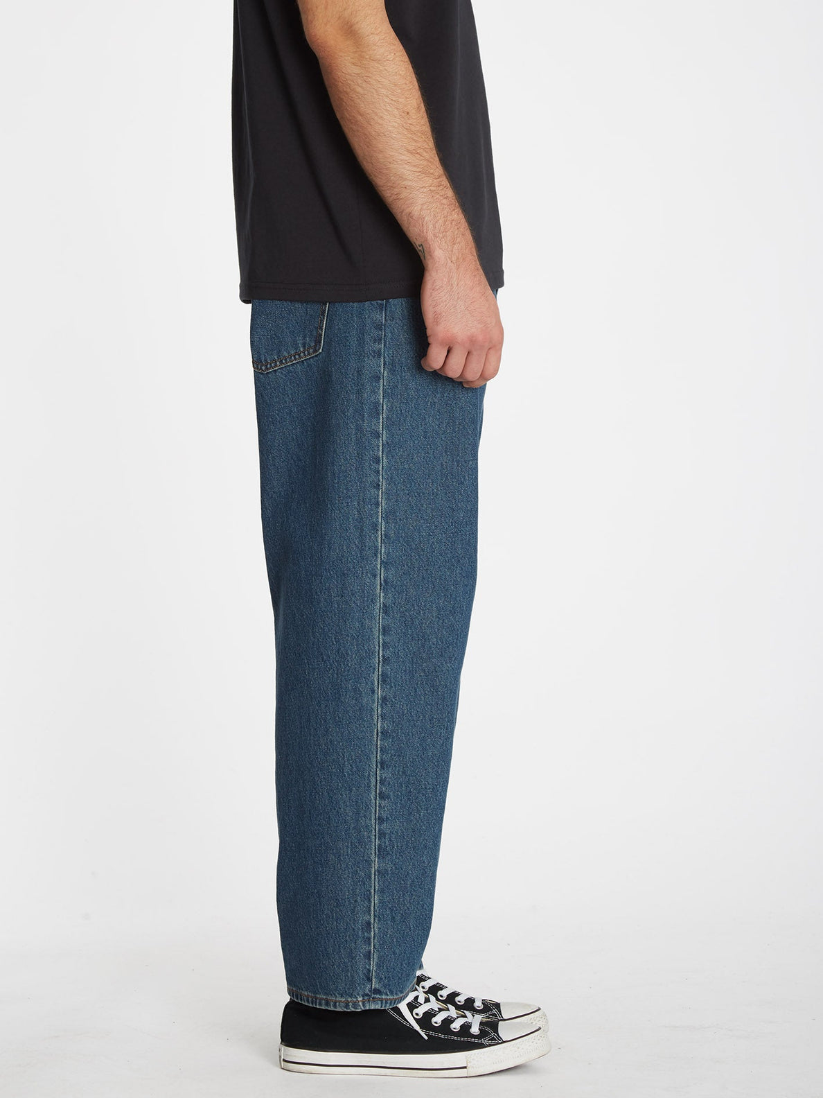 Billow Tapered Jeans - INDIGO RIDGE WASH (A1912301_IRW) [3]