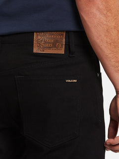 Vorta Slim Fit Jeans - Black On Black (A1931501_BKB) [4]