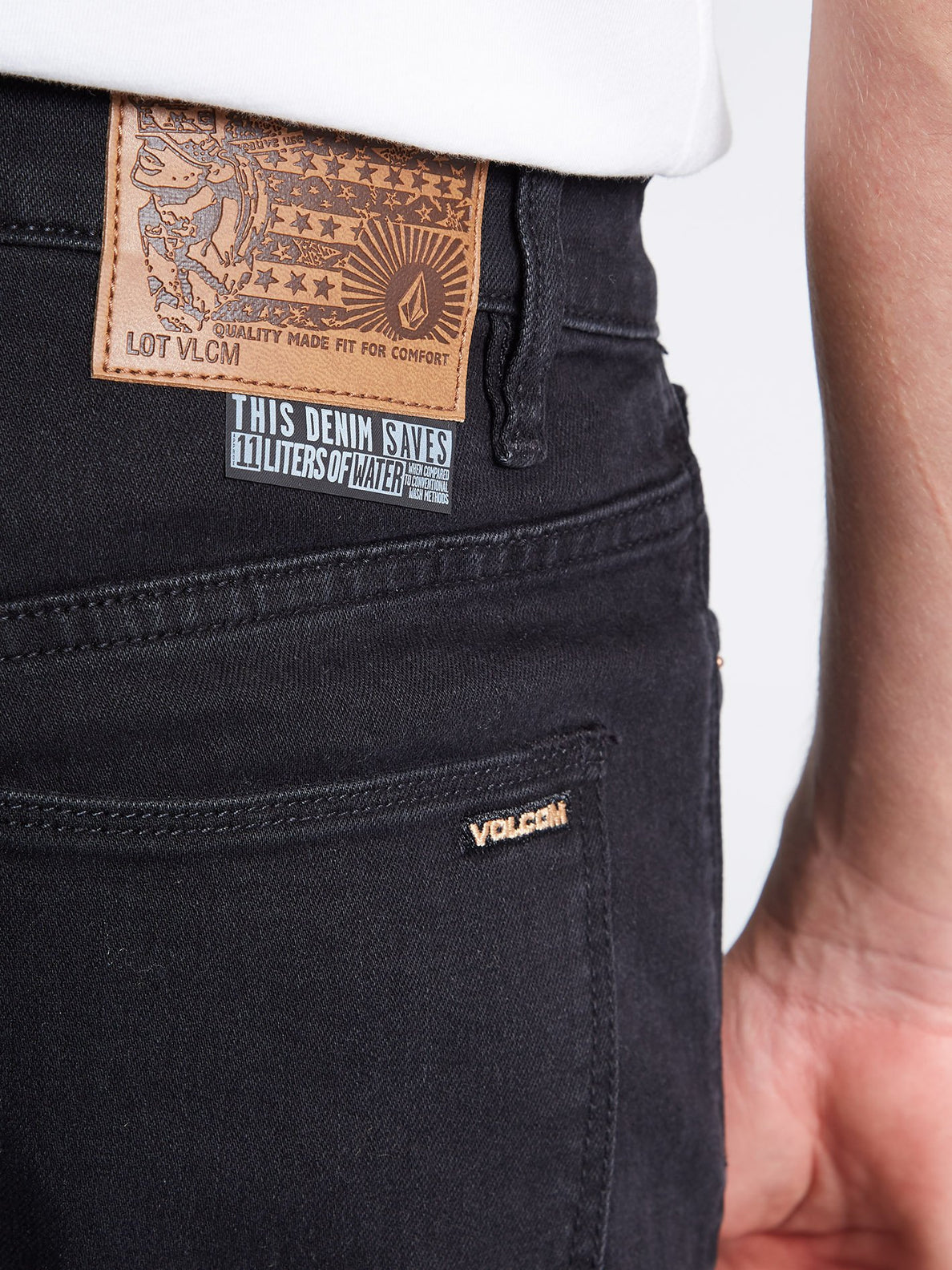 Vaqueros Solver Tapered - Black Out