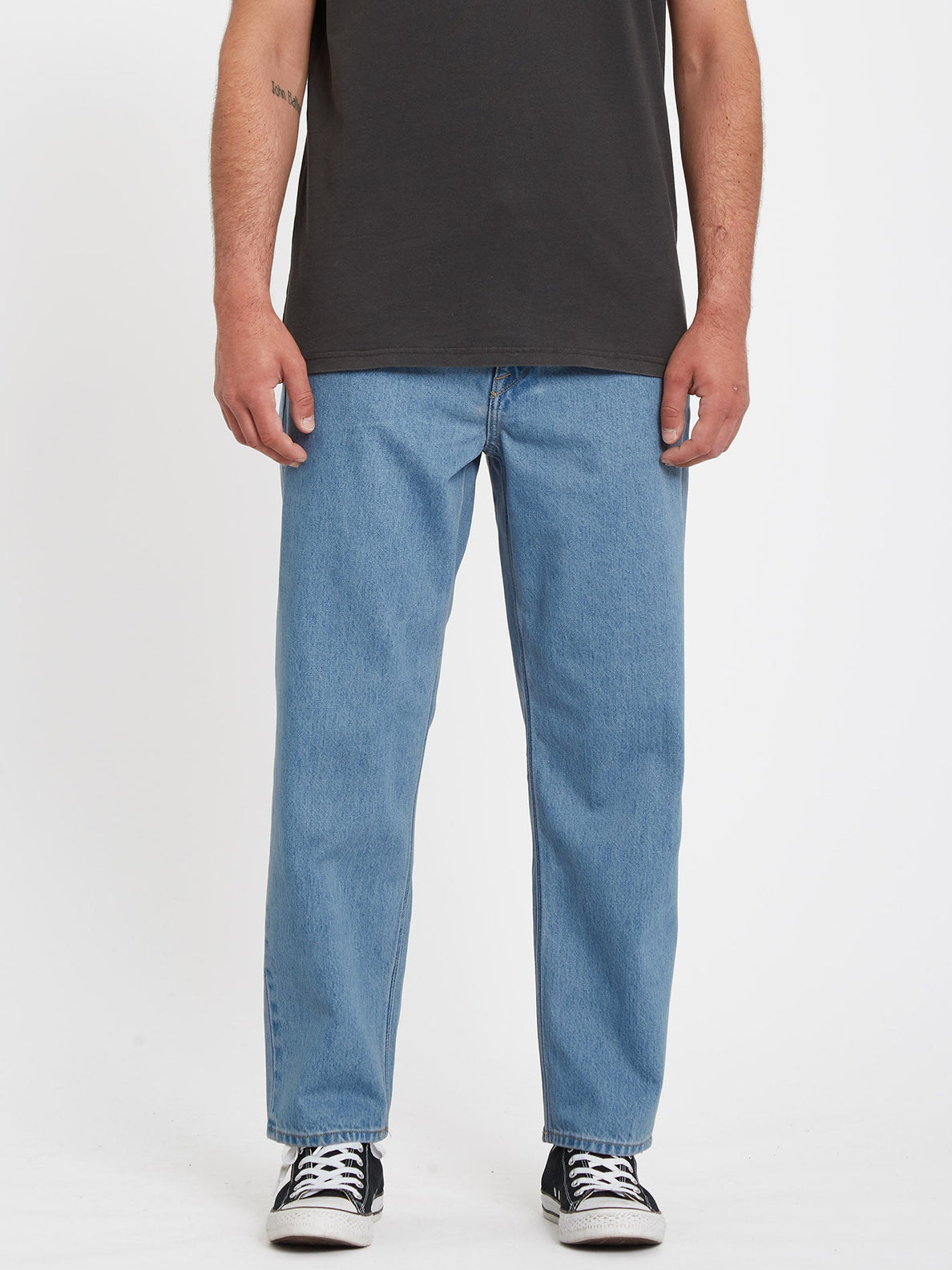 Modown Tapered Jeans - BLUE (A1932102_BLU) [F]