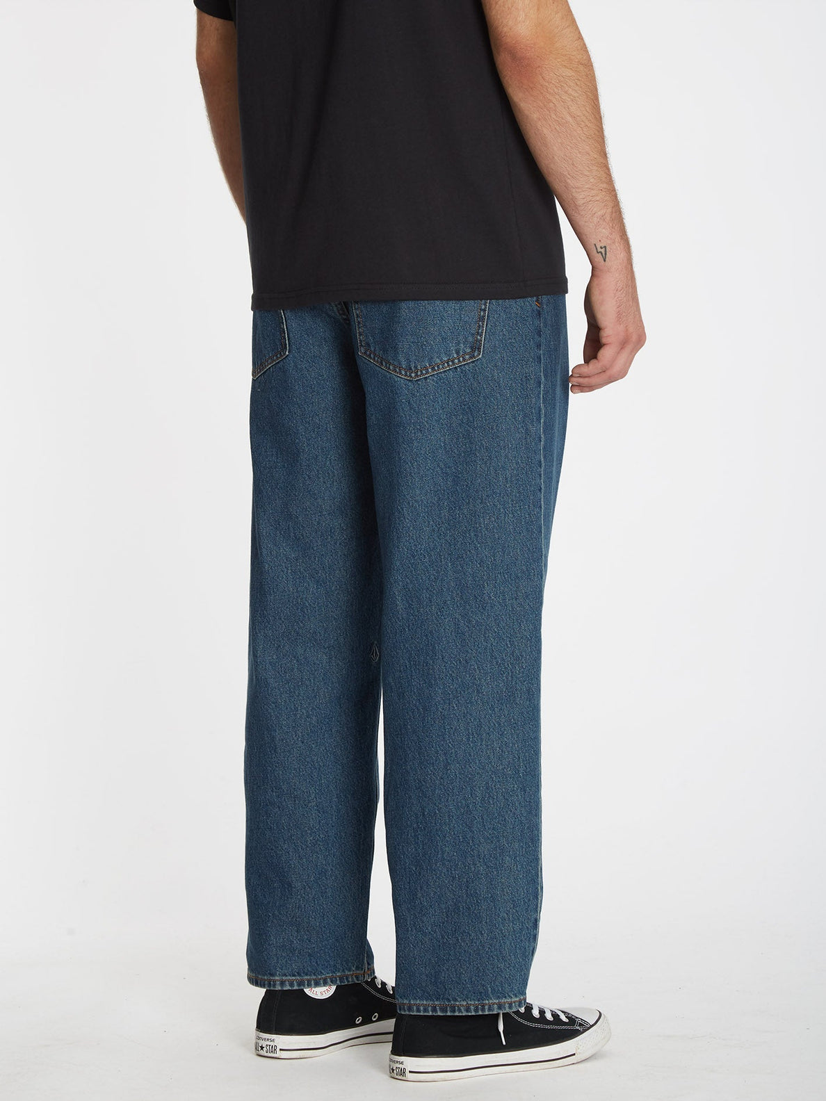 Billow Tapered Jeans - INDIGO RIDGE WASH (A1932200_IRW) [B]