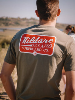 OBX Kildare Short Sleeve Tee - Army Green Combo (A3502104_ARC) [100]