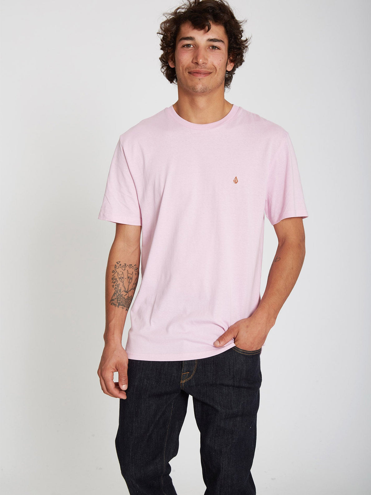 Stone Blanks T-shirt - PARADISE PINK (A3512056_PDP) [13]