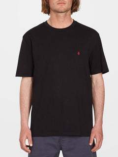 Stone Blanks T-shirt - BLACK (A3512326_BLK) [F]
