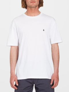 Stone Blanks T-shirt - WHITE (A3512326_WHT) [F]