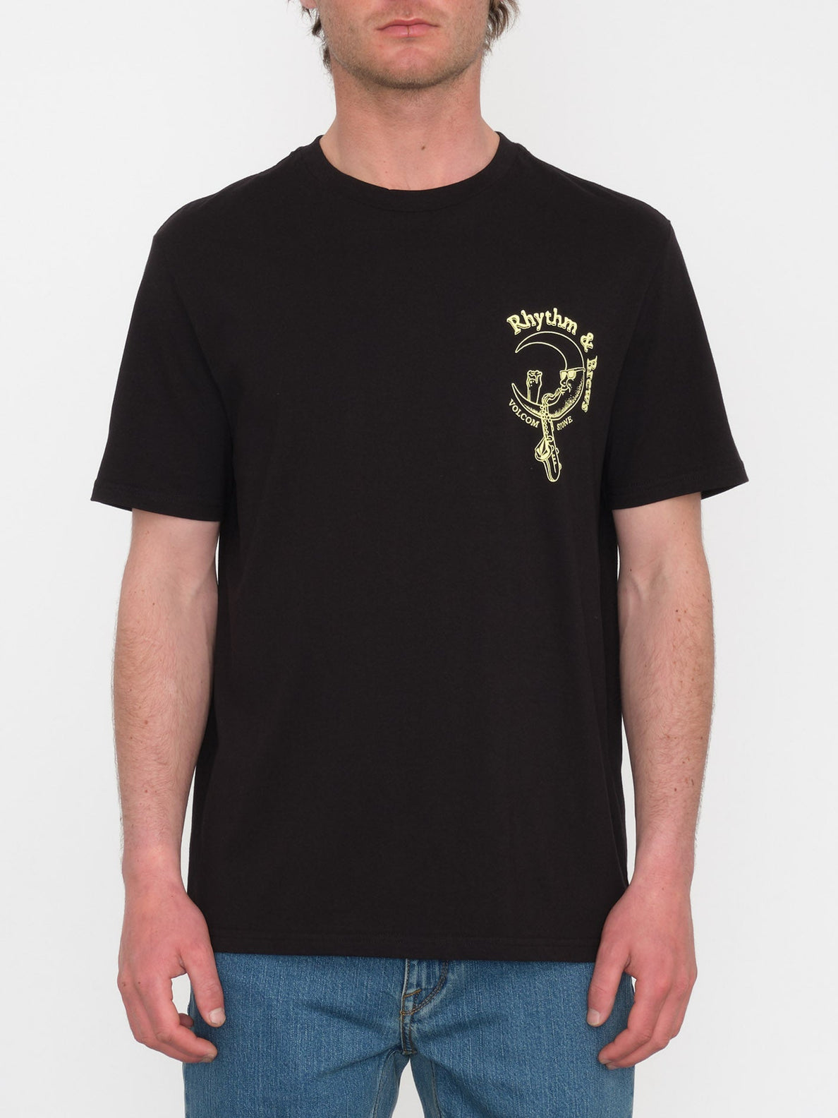 Camiseta Rhythm 1991 BLACK Hombre Volcom Espana