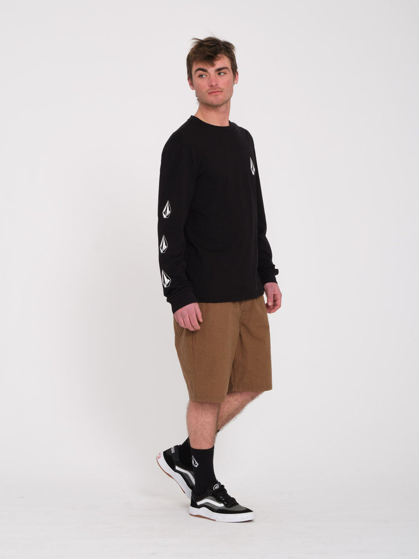 Camiseta Iconic Stone  - BLACK