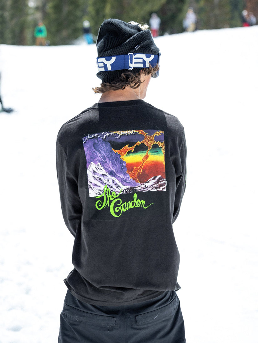 Camiseta V Ent The Garden  - BLACK