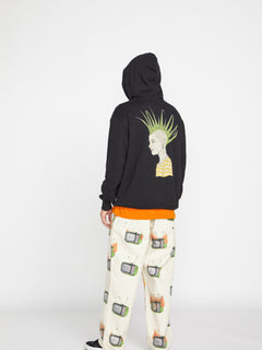 Sudadera con capucha Justin Hager  - BLACK