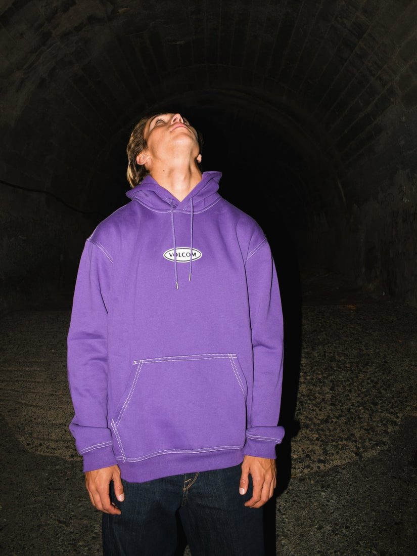 Sudadera con capucha Workard  - DEEP PURPLE