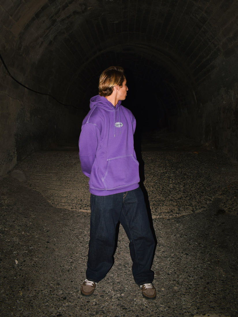 Sudadera con capucha Workard  - DEEP PURPLE