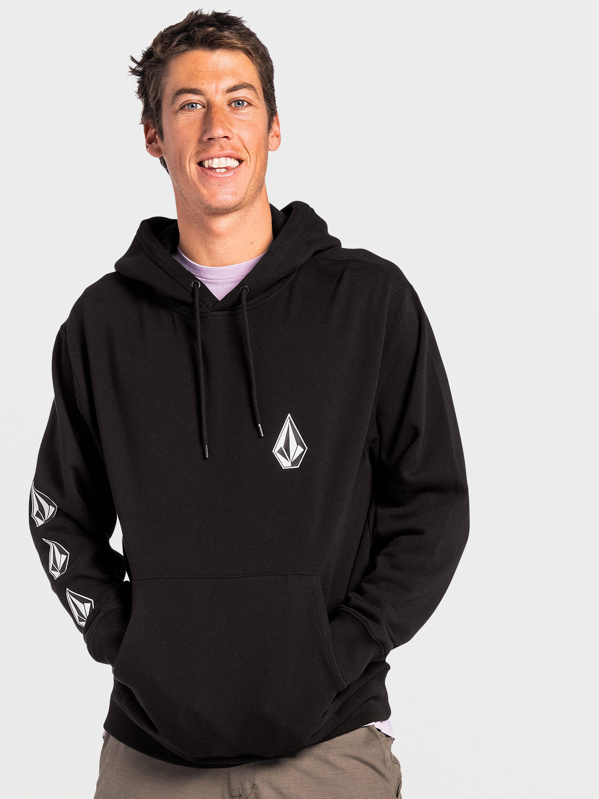 Iconic Stone Hoodie - BLACK (A4132103_BLK) [5]