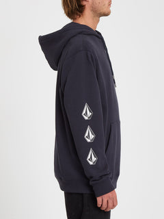 Iconic Stone Hoodie - NAVY (A4132103_NVY) [1]