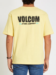 Companystone T-shirt - Dawn Yellow (A4312112_DNY) [F]