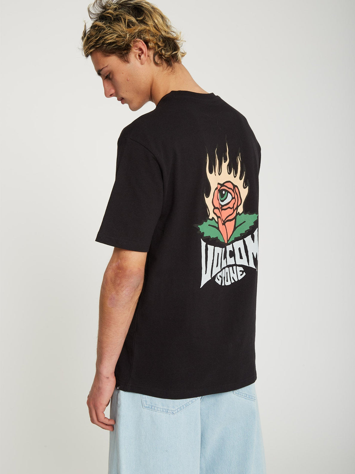 Roseye T-shirt - BLACK (A4312212_BLK) [150]