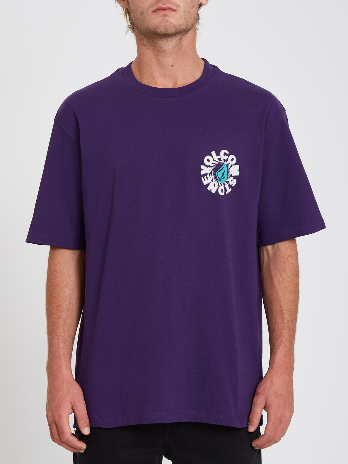 Nausea T-shirt - VIOLET INDIGO (A4332110_VLI) [B]