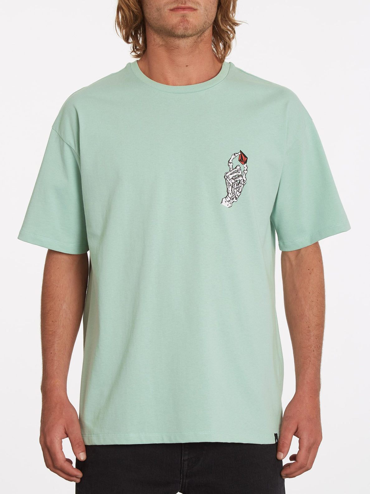 Stokstone T-shirt - LICHEN GREEN (A4332212_LCG) [B]