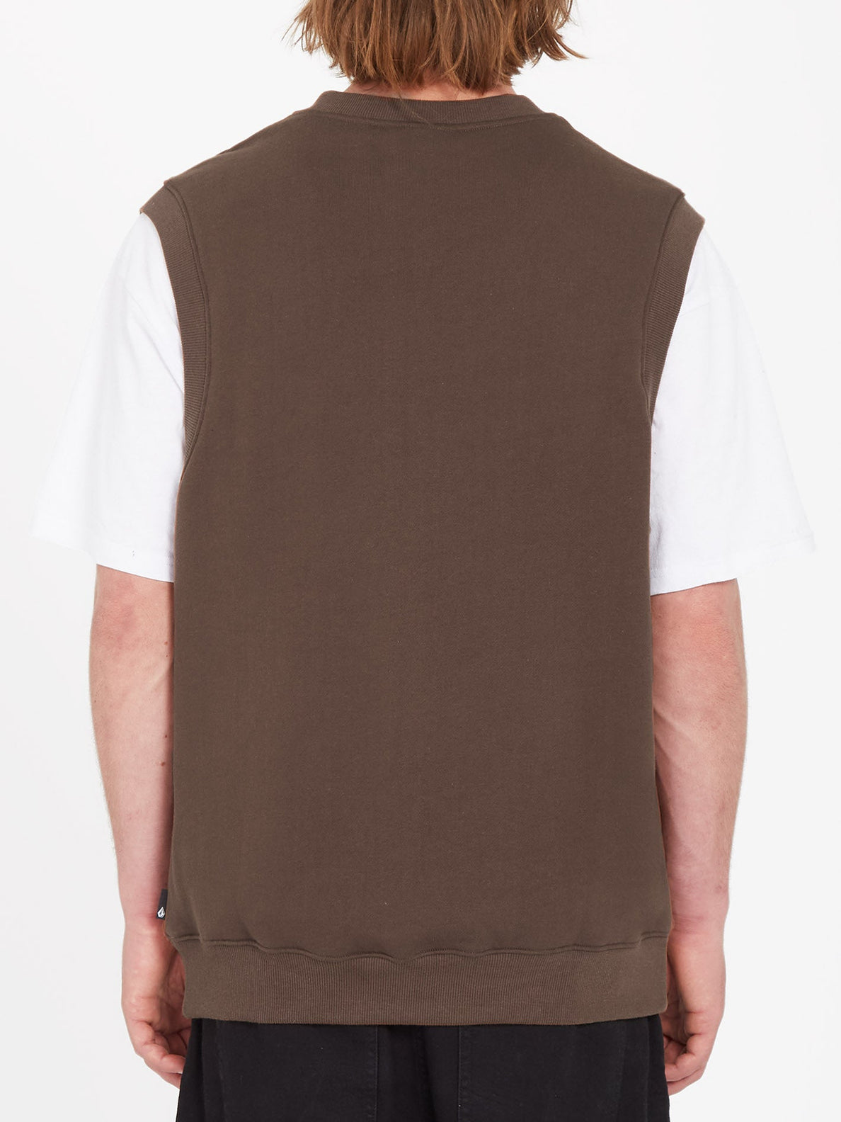 Sleeveless Sweatshirt - BURRO BROWN (A4612306_BRR) [B]