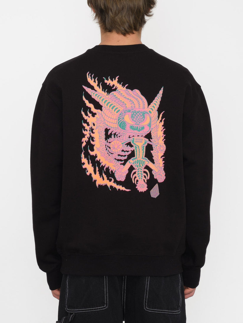 FA TETSUNORI CREW (A4612406_BLK) [F]