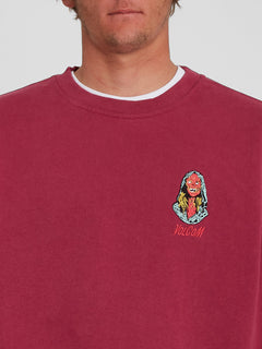 Black Sounds Sweatshirt - RASPBERRY RADIANCE (A4642003_RSR) [2]