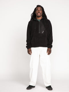 Unerstand Half Zip Sweatshirt - BLACK (A4832200_BLK) [12]
