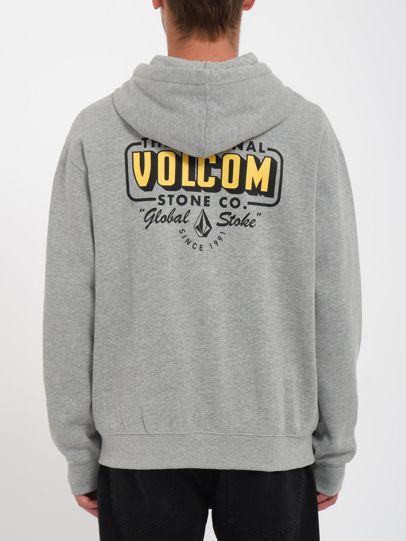 WATANITE ZIP FLEECE (A4832300_HGR) [B]