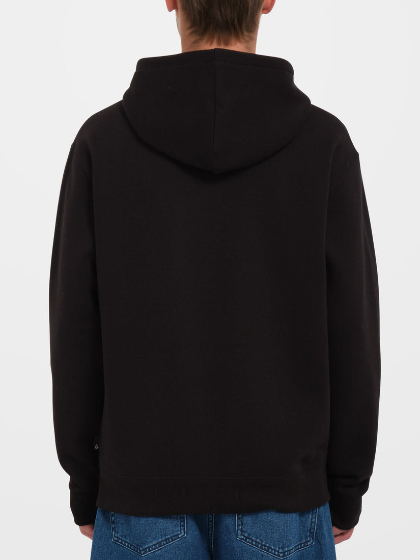 Single Stone Zip Hoodie - BLACK (A4832301_BLK) [B]