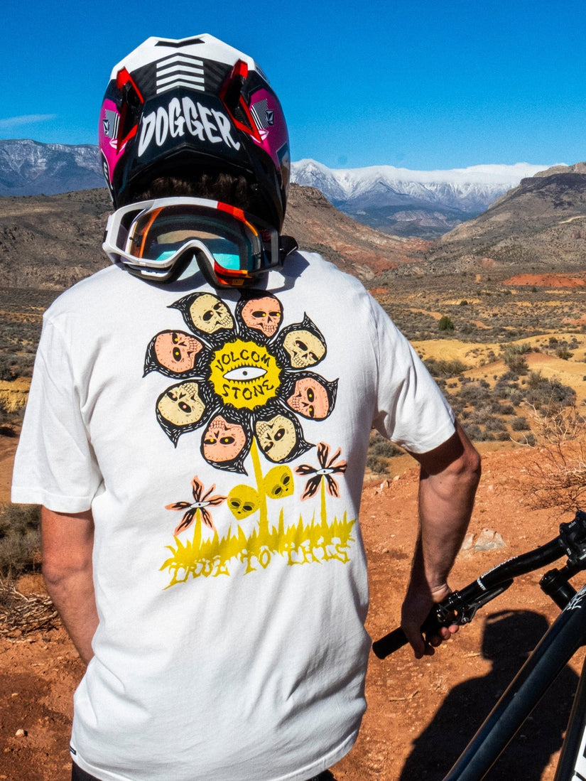 Camiseta Flower Budz - OFF WHITE