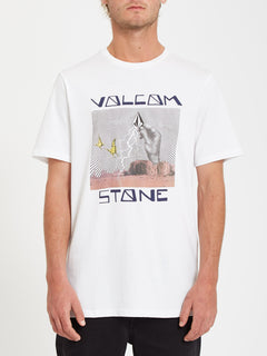 Stone Strike T-shirt - WHITE (A5032105_WHT) [F]
