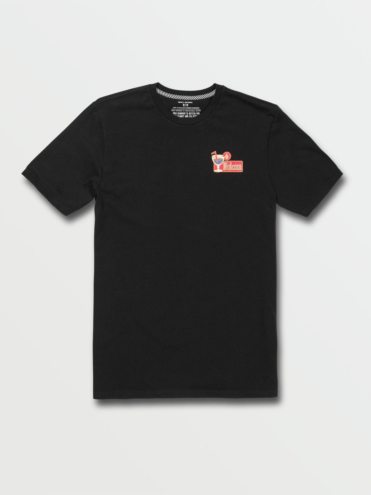 VOLCTAIL SS TEE (A5042101_BLK) [F]