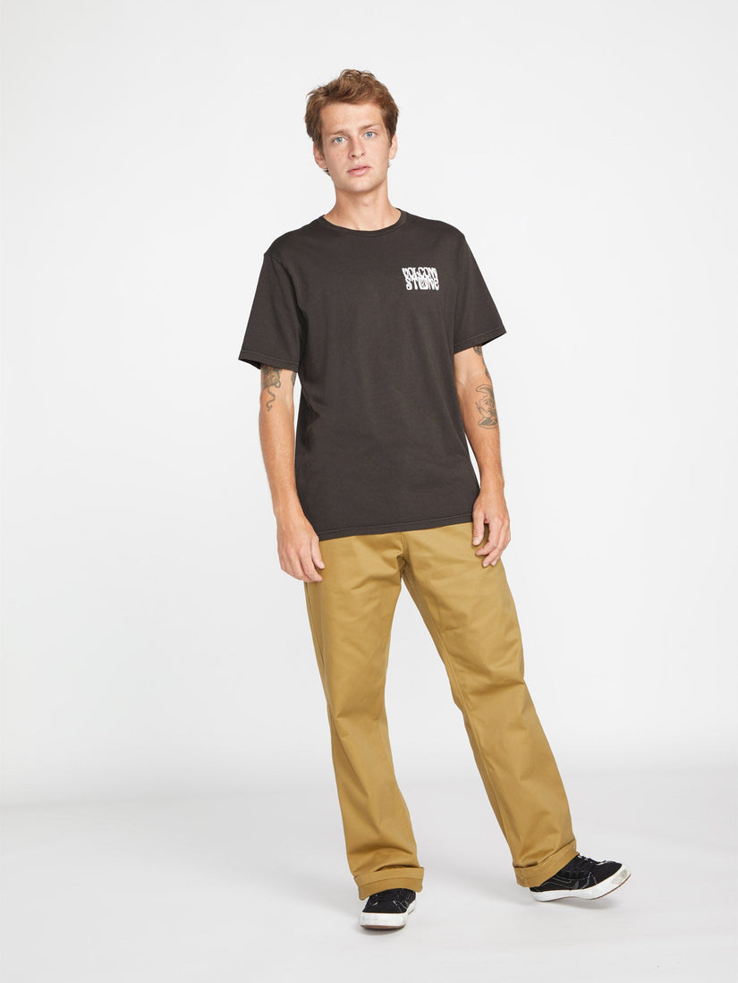 Camiseta Feline - RINSED BLACK