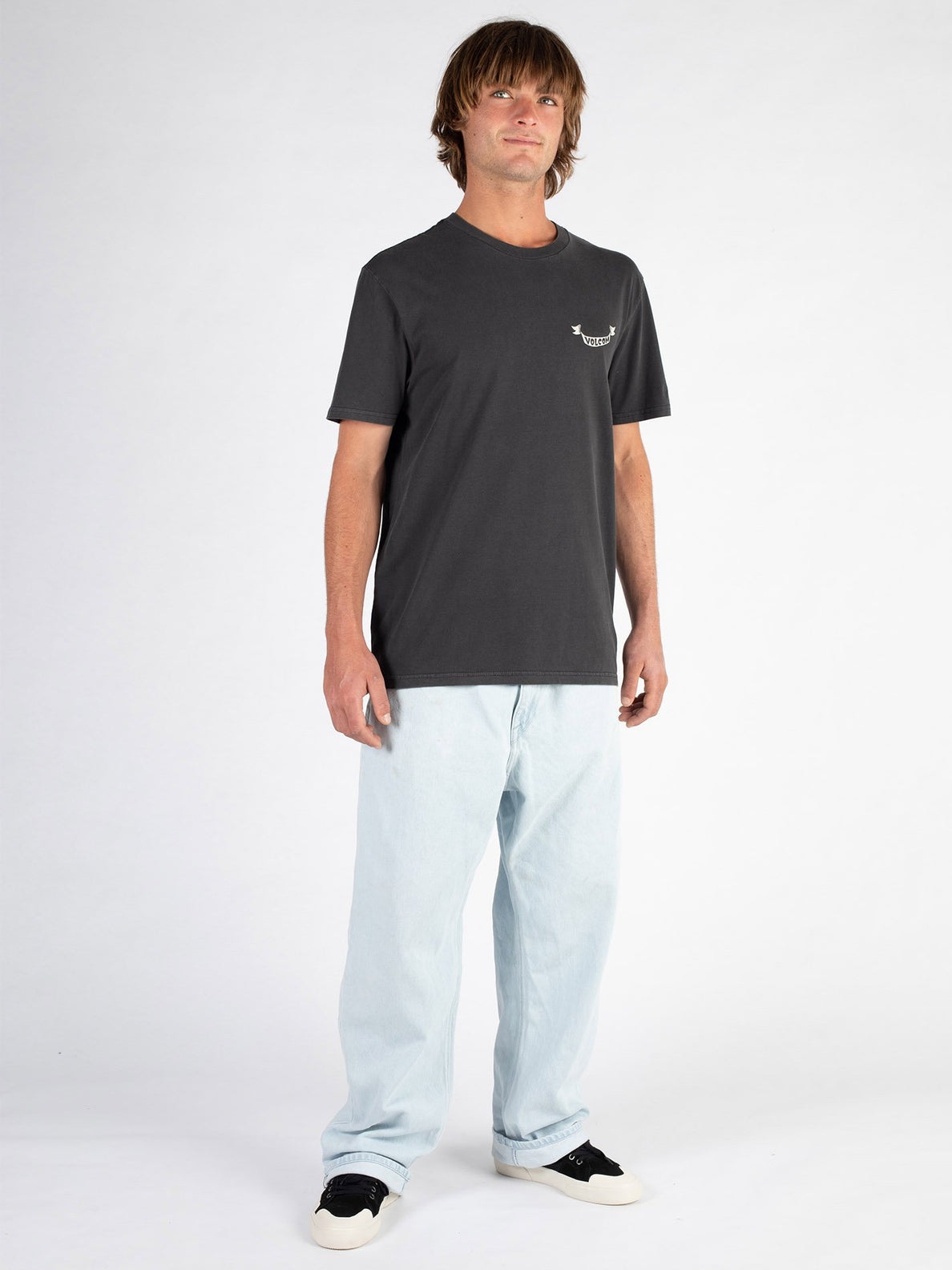 Gasp High T-shirt - BLACK (A5232110_BLK) [50]