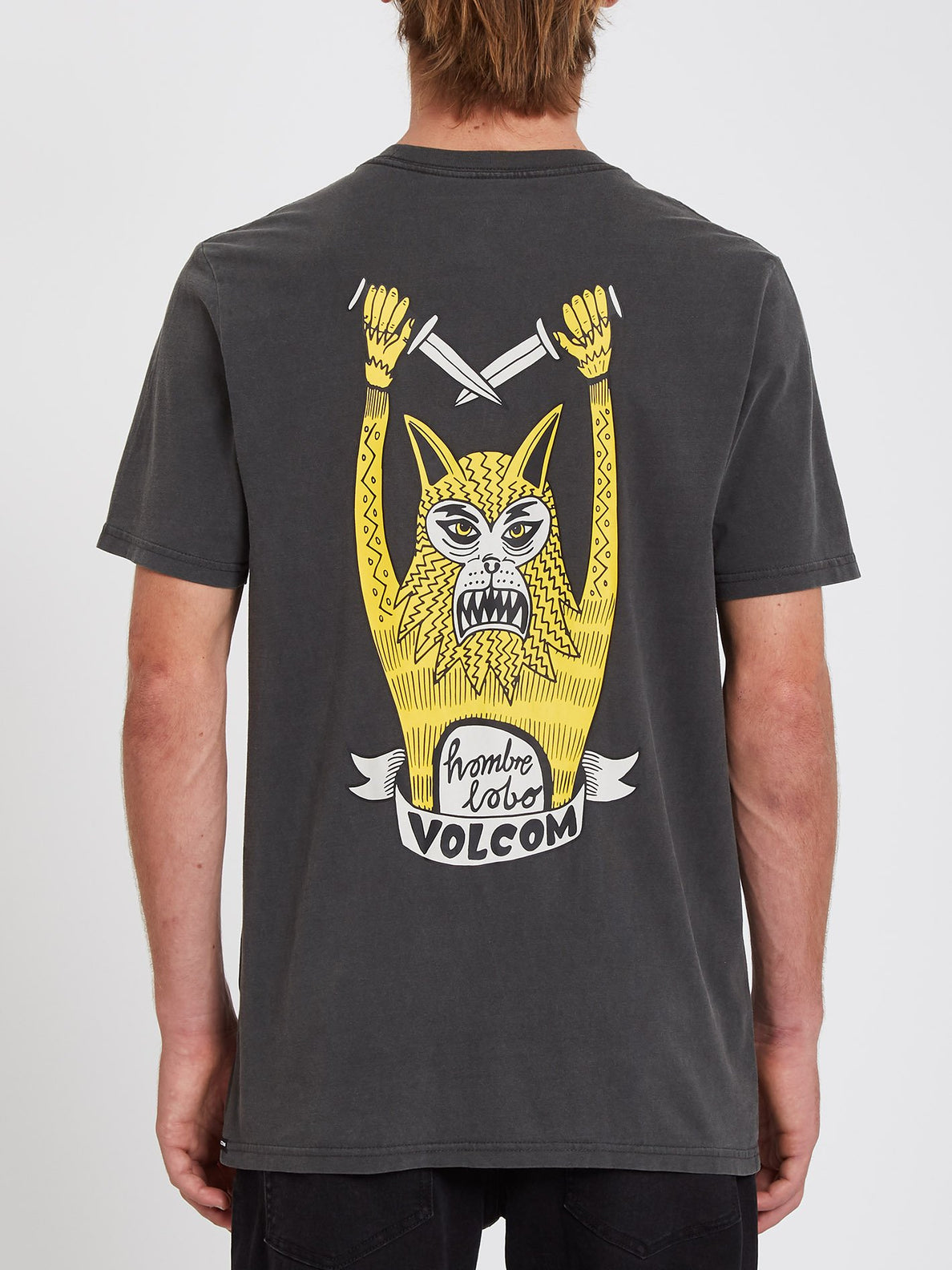 Gasp High T-shirt - BLACK (A5232110_BLK) [F]