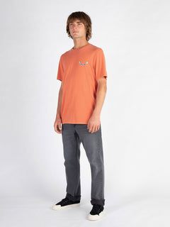 Gasp High T-shirt - BURNT OCHRE (A5232110_BUO) [50]