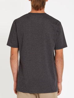 Circle Blanks T-shirt - HEATHER BLACK (A5712050_HBK) [B]