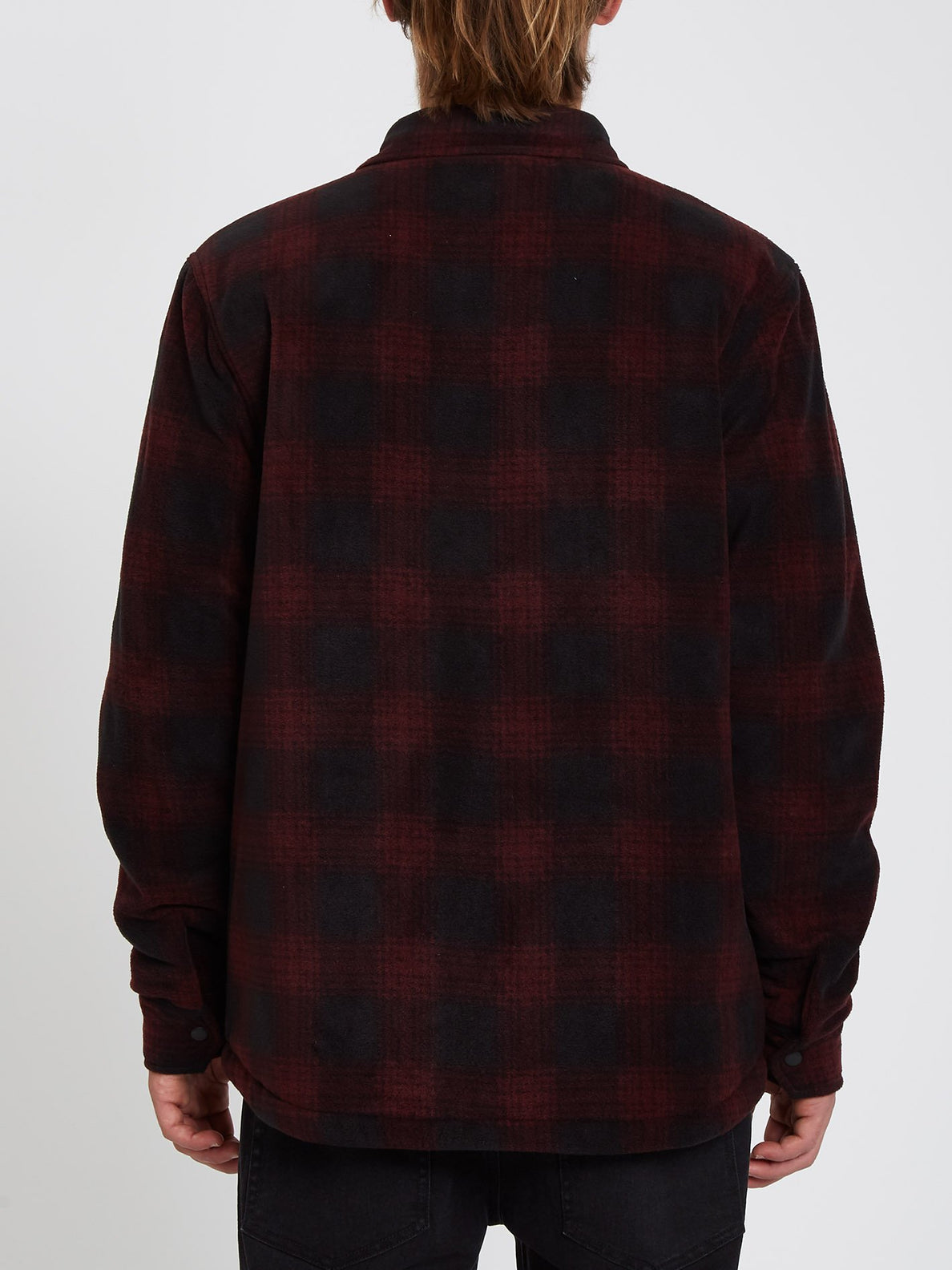 Bowered Fleece Over-shirt - PORT (A5832101_POR) [B]