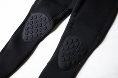 Traje de Neopreno Modulator de manga corta con cremallera en el pecho de 2/2 mm - Black