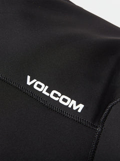 Traje de Neopreno Modulator de manga corta con cremallera en el pecho de 2/2 mm - Black