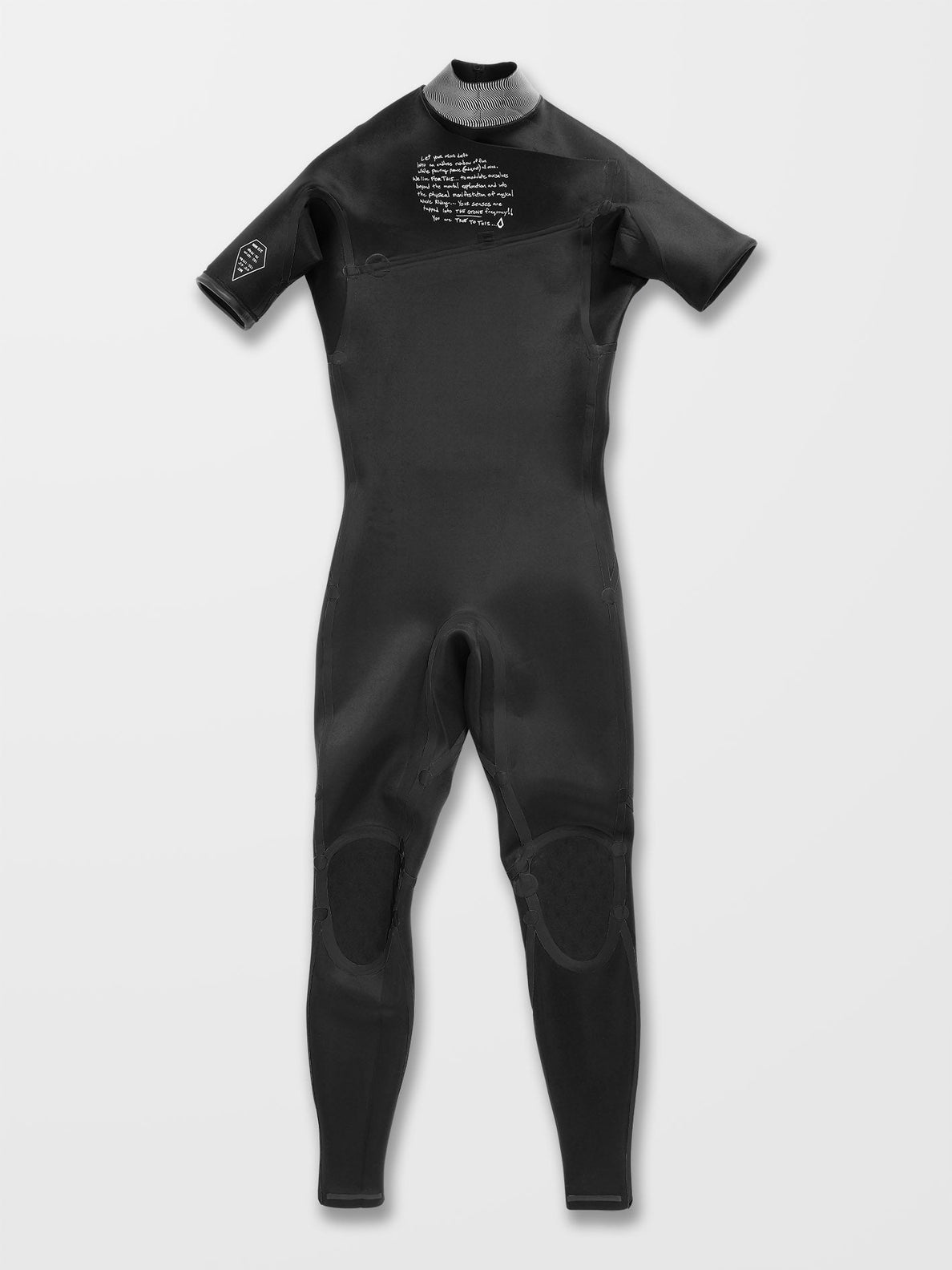 2/2Mm Short Sleeve Full Wetsuit - BLACK (A9532201_BLK) [1]