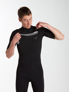 2/2Mm Short Sleeve Full Wetsuit - BLACK (A9532201_BLK) [26]