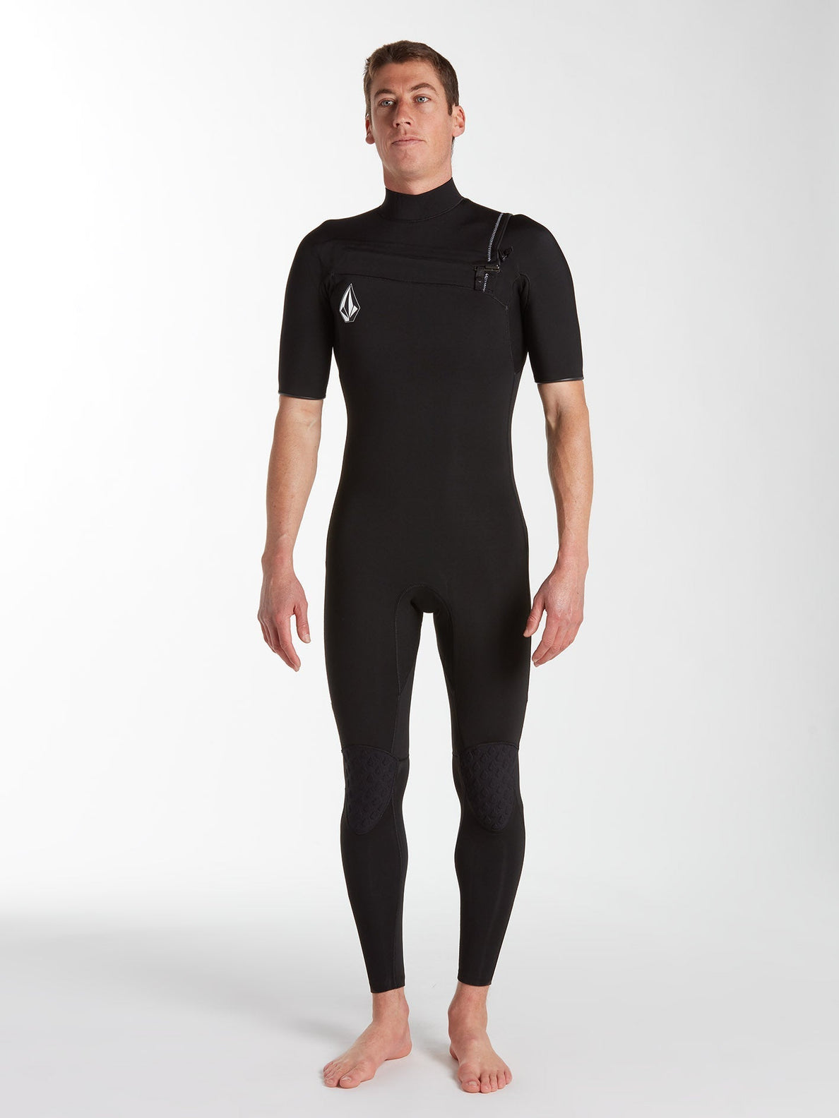 2/2Mm Short Sleeve Full Wetsuit - BLACK (A9532201_BLK) [F]