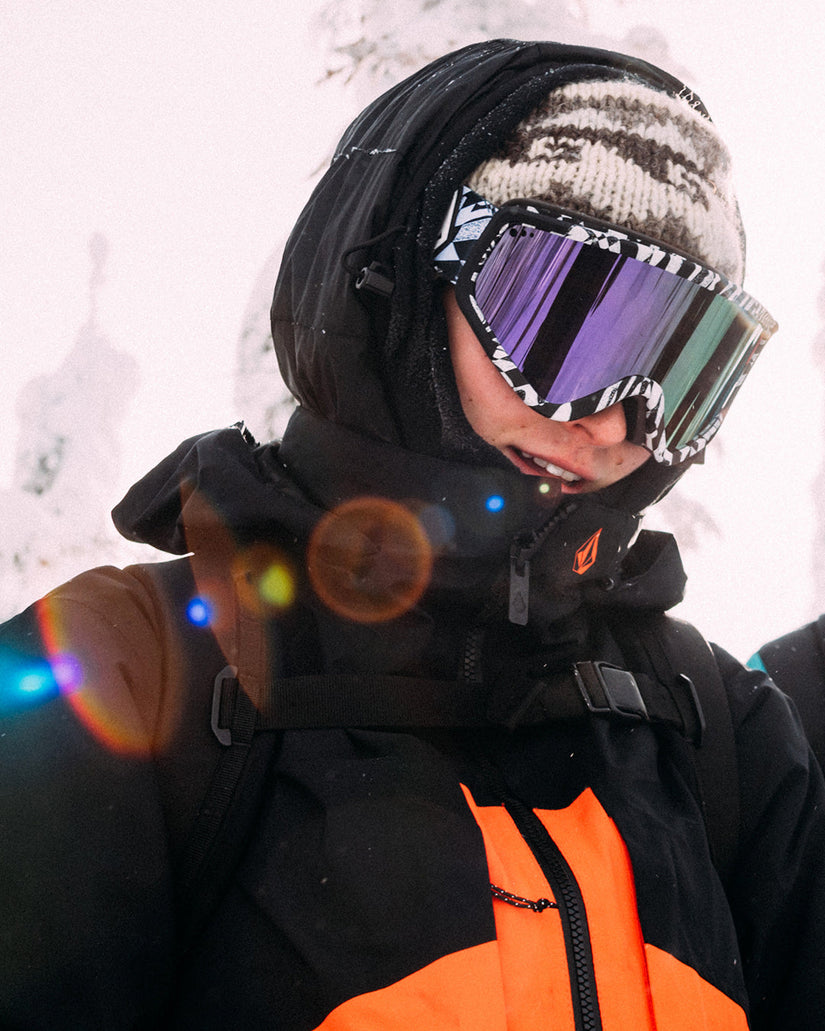 Gafas Attunga Op Art (lente bonus amarillo) - PURPLE CHROME