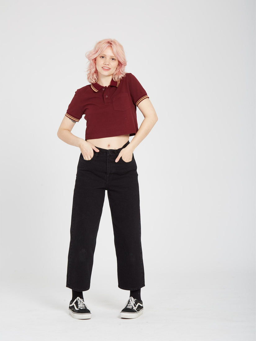 Poolup Polo - BURGUNDY (B0112304_BUR) [F]