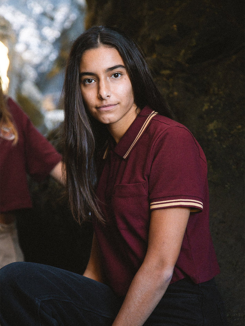 Polo Poolu - BURGUNDY