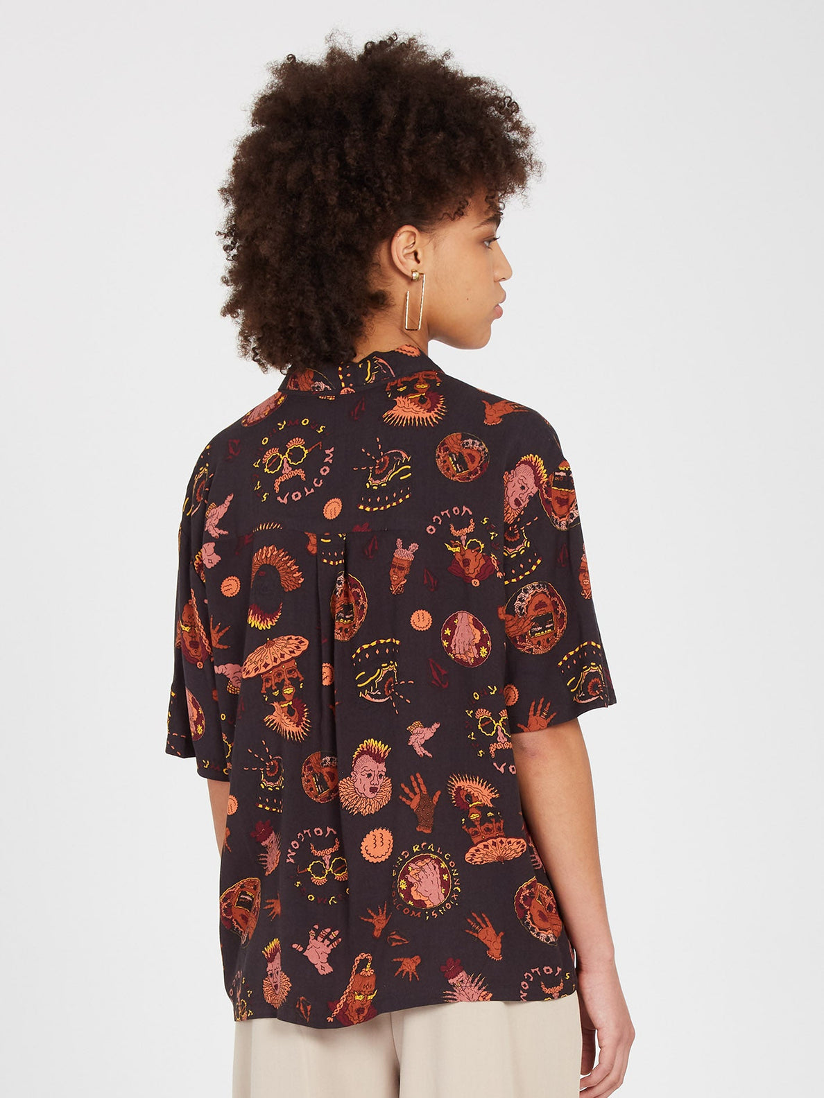 Camisa Connected Minds BLACK Mujer Volcom Espa a