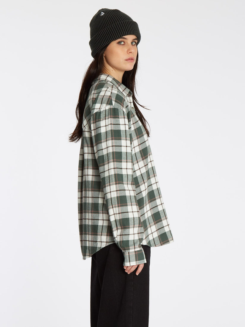 Plaid To Meet U Shirt - DARK PINE (B0512100_DPN) [11]
