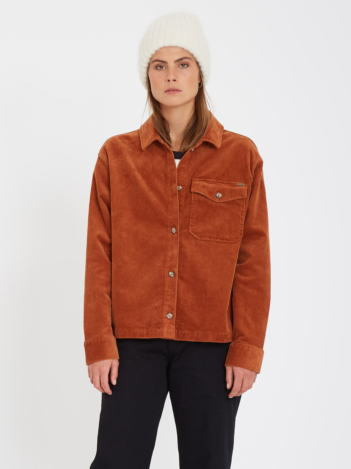 Sha Lala Shacket Over-shirt - MOCHA (B0532002_MOC) [F]