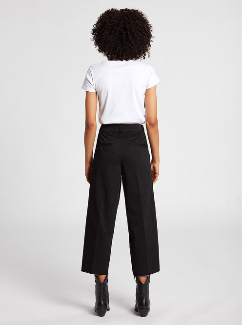 Whawhat Chino Trousers - BLACK (B1112100_BLK) [F]